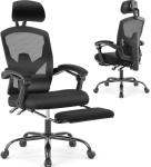 Ergonomic Adjustable Computer Chair High Back Mesh Office Chair with Footrest