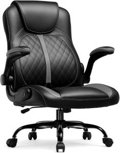Comfortable Ergonomic Leather Office Desk Chair