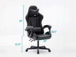 Adjustable Ergonomic Gaming Chair with Lumbar Support