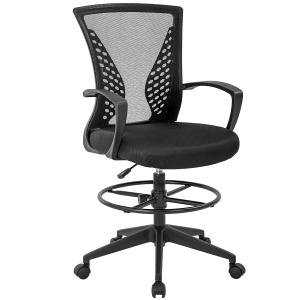 Ergonomic Tall Drafting Chair with Mesh Back