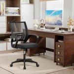 Adjustable Mid Back Ergonomic Swivel Desk Chair