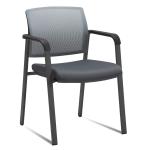 Ergonomic Mesh Back Stackable Chairs with Armrests