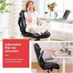 Ergonomic Home Office Desk Chair Comfortable Leather Computer Chairs for Bedroom