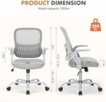 Adjustable Ergonomic Mesh Office Chair with Lumbar Support