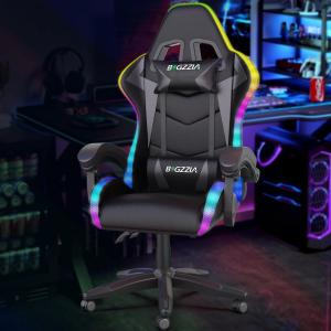 Ergonomic High Back Gaming Chair with RGB Lights