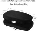 Ergonomic Memory Foam Armrest Pads for Elbow Relief