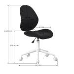 Adjustable Mid-Back Ergonomic Office Chair