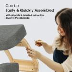 Ergonomic Rocking Kneeling Chair for Better Posture