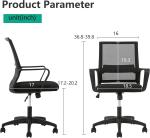 Ergonomic Gaming Chair with Wheels for Comfort