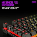 Ergonomic Gaming Keyboard and Mouse Combo with RGB LED