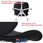 Adjustable Curved Mid-Back Ergonomic Office Chair