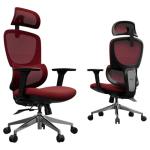 Ergonomic Office Chair, High Back Desk Chair with 4D Armrests, 135° Reclining Swivel Chair with 3-Level Tilt Lock, 2D Headrest & Sliding Seat, Dual Back Support, Adjustable Lumbar, Heavy Duty 1600 lbs