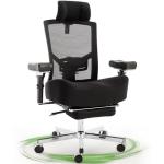 Big and Tall Office Chair 700lbs with Ergonomic W Wide Thick Seat Cushion, Oversized Mesh Desk Chair with Adjustable Lumbar for Heavy People, Computer Chair with 4D Armrest Footrest Headrest