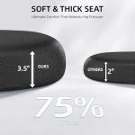 FelixKing Office Chair, Desk Chair with Adjustable Lumbar Support, Ergonomic Computer Chair with High Back and Armrest, Adjustable Height Gaming Chair Home Office Swivel Chair, Pack of 5, Black