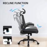 FelixKing Office Chair, Desk Chair with Adjustable Lumbar Support, Ergonomic Computer Chair with High Back and Armrest, Adjustable Height Gaming Chair Home Office Swivel Chair, Pack of 5, Black