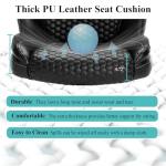 Big and Tall Office Chair, 500 lbs Heavy Duty Ergonomic Desk Chair, PU Leather Executive Computer Chair with Flip-Up Arms, High Back Swivel Rolling Office Chair, Black