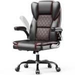 Big and Tall Office Chair Executive Chairs with Adjustable Armrests and Lumbar Support Ergonomic High Back Gaming Chair Computer Chair (Black, Oversized)