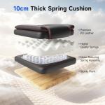 Big and Tall Office Chair Executive Chairs with Adjustable Armrests and Lumbar Support Ergonomic High Back Gaming Chair Computer Chair (Black, Oversized)