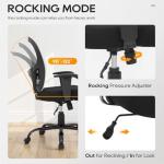 BestOffice Big and Tall Office Chair 400lbs Desk Chair Mesh Computer Chair with Lumbar Support Wide Seat Adjust Arms Rolling Swivel High Back Task Executive Ergonomic Chair for Home Office, White