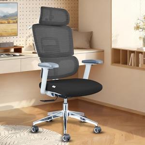 Livegift Ergonomic Office Chair with Lumbar Support,Headrest, and6D Armrests - Mesh Computer Chair with Coat Hook-500 lbsWeight Capacity - Extra-Wide Seat- High-Back Office Chair, Black