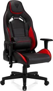 SENSE7 Gaming Vanguard 5902659841346 Office Chair Gamer Ergonomic Chair Armrest One Piece Steel Frame Adjustable Tilt Angle Red Black Black Red 41-49 x 66 x 58 cm