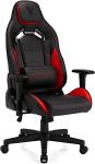 SENSE7 Gaming Vanguard 5902659841346 Office Chair Gamer Ergonomic Chair Armrest One Piece Steel Frame Adjustable Tilt Angle Red Black Black Red 41-49 x 66 x 58 cm