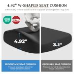 FAMIDOLE Ergonomic Office Chair - Office Desk Chair with Adjustable Lumbar Support - Mesh Comfy Chair with Flip-Up Arms - Heavy Duty Gaming Chairs for Adults Home and Business