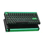 MelGeek MADE84 Pro Wired Gaming Keyboard, Magnetic Keyboard with Hall Effect, 75% Compact Rapid Trigger, Hot-Swappable, RGB Snap Tap & Adjustable Actuation, Online HIVE Custom (DF Green)