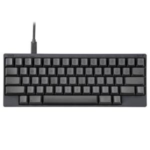 HHKB - Happy Hacking Keyboard Professional Classic Type-S Charcoal (Wired, USB-C, Silent, Mac, Windows, Charcoal, Printed) with 2-Year Advance Exchange Warranty