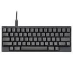 HHKB - Happy Hacking Keyboard Professional Classic Type-S Charcoal (Wired, USB-C, Silent, Mac, Windows, Charcoal, Printed) with 2-Year Advance Exchange Warranty