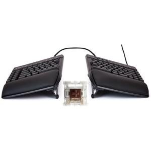 KINESIS Freestyle Edge RGB Plus Split Mechanical Keyboard | Hotswap Tactile Switches | RGB | Ergonomic | Detachable Palm Support | Fully Programmable | Mac Keycaps Included | Lift Kit Included