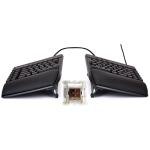 KINESIS Freestyle Edge RGB Plus Split Mechanical Keyboard | Hotswap Tactile Switches | RGB | Ergonomic | Detachable Palm Support | Fully Programmable | Mac Keycaps Included | Lift Kit Included