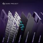 Dark Project ALU87A Violet Mechanical Gaming Keyboard | ISO Multilingual | G3MS Sapphire Greased Switches | Greased Stabilizers | Flex Gasket Mount | Aluminium | TKL 80% | RGB | Wired