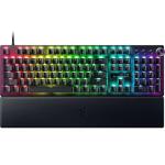 Razer Huntsman V3 Pro 8KHz Esports Gaming Keyboard: Analog Optical Switches Gen 2-8000 Hz Polling Snap Tap - Rapid Trigger - Adjustable Actuation - Media Controls - PBT Keycaps - Black