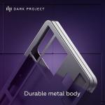 Dark Project ALU87A Violet Mechanical Gaming Keyboard | ISO Multilingual | G3MS Sapphire Greased Switches | Greased Stabilizers | Flex Gasket Mount | Aluminium | TKL 80% | RGB | Wired