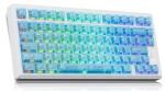 Mechanical Keyboard, Chilkey Slice75 HE Gaming Keyboard Wired, 75% Hall Effect Magnetic Aluminum Keyboard with WS Flux HE Clacky Switch, Rapid Trigger, 8K Polling, Per-Key RGB Custom, PC/Mac Support