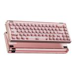 MelGeek MADE68 Ultra+ Wired Gaming Keyboard, Magnetic Keyboard with Hall Effect, 65% Compact Rapid Trigger, Hot-Swappable, RGB Snap Tap & Adjustable Actuation, HIVE Custom, Aluminum Case-Jelly Pink