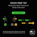 Razer Huntsman V3 Pro TKL 8KHz Esports Gaming Keyboard: Analog Optical Switches Gen 2-8000 Hz Polling Snap Tap - Rapid Trigger - Adjustable Actuation - Media Controls - PBT Keycaps - White