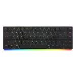 BAROCCOMiSTEL MiSTEL AIRONE BT Ultralight/Ultraslim Mechanical Keyboard, 65% Layout, Cherry MX ULP Switch, RGB Backlit, USB-C Cable, Windows/MacOS/iOS, Macro Support, Portabl, Black- Tactile