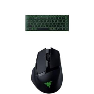 Razer Bundle: Joro Portable Wireless Gaming Keyboard + Basilisk Mobile Portable Ergonomic Wireless Gaming Mouse