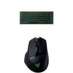 Razer Bundle: Joro Portable Wireless Gaming Keyboard + Basilisk Mobile Portable Ergonomic Wireless Gaming Mouse