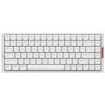 IQUNIX MQ80 Low Profile Mechanical Keyboard for Work and Gaming Tri Mode Wireless Wired CNC Aluminum Hot Swappable RGB Backlit Long Battery Life VIA Support (Silver)