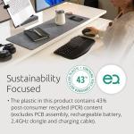 Kensington KB675 EQ TKL Ergo Keyboard - Swedish