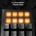 be quiet! Dark Mount Mechanical Keyboard | Tactile | Hot-Swappable Lubricated Silent Switches | Detachable Numpad and Media Dock | Programmable ARGB Keys | Quality PBT Double Shot Keycaps | BT002US