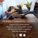 Kensington KB675 EQ TKL Ergo Keyboard - Swedish