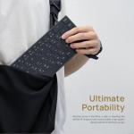 BAROCCOMiSTEL MiSTEL AIRONE BT Ultralight/Ultraslim Mechanical Keyboard, 65% Layout, Cherry MX ULP Switch, RGB Backlit, USB-C Cable, Windows/MacOS/iOS, Macro Support, Portabl, Black- Tactile