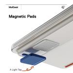 MelGeek O2 Wireless Mechanical Quiet Keyboard for Work, 75% Compact Office Keyboard, Low Profile, with Hot-Swappable and Pre-lubed Linear Switches,Bluetooth/2.4 GHz/USB-C for Mac Windows Linux