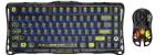 GravaStar Mercury K1 Lite Mechanical Gaming Keyboard with Mercury M2 Wireless Gaming