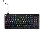 Logitech G PRO X TKL Rapid Tenkeyless Wired Gaming Keyboard with Magnetic Analog Switches, RGB - Black, PC Gaming Keyboards, Pro