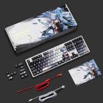 GENSHIN IMPACT "Lonesome Transcendence Shenhe Mechanical Keyboard - Kailh Box Autumn Switches
